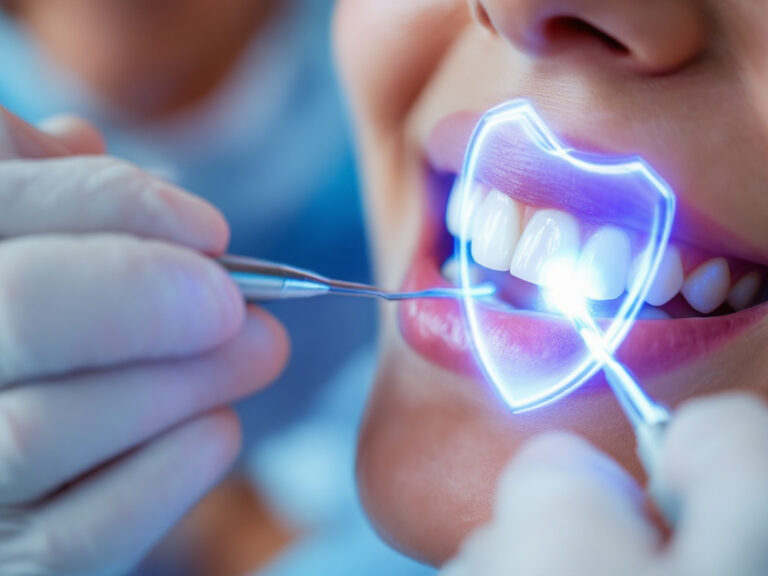 dental sealant application