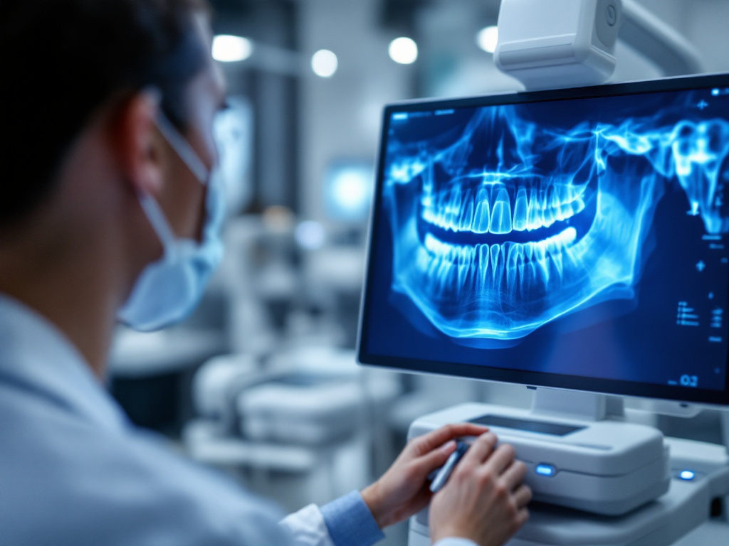 digital dental x-ray exam